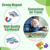 image:imageMagnetic Puzzles for Toddlers 35 75Pieces Travel Toys Animal Jungle Puzzles Ages 46 Educational Learning Magnets Road Car Trip amp Airplane Activities Toys for 3 4 5 6 7 Girls Boys GiftDinosaur