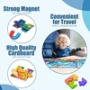 image:imageMagnetic Puzzles for Toddlers 35 75Pieces Travel Toys Animal Jungle Puzzles Ages 46 Educational Learning Magnets Road Car Trip amp Airplane Activities Toys for 3 4 5 6 7 Girls Boys GiftSea