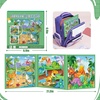 image:imageMagnetic Puzzles for Toddlers 35 75Pieces Travel Toys Animal Jungle Puzzles Ages 46 Educational Learning Magnets Road Car Trip amp Airplane Activities Toys for 3 4 5 6 7 Girls Boys GiftDinosaur