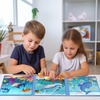 image:imageMagnetic Puzzles for Toddlers 35 75Pieces Travel Toys Animal Jungle Puzzles Ages 46 Educational Learning Magnets Road Car Trip amp Airplane Activities Toys for 3 4 5 6 7 Girls Boys GiftSea
