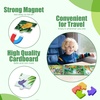 image:imageMagnetic Puzzles for Toddlers 35 75Pieces Travel Toys Animal Jungle Puzzles Ages 46 Educational Learning Magnets Road Car Trip amp Airplane Activities Toys for 3 4 5 6 7 Girls Boys GiftAnimal Jungle