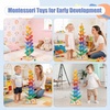 image:imageWooden Marble Run Music Tree Marble Run Learning Game Montessori Wooden Color Sorting Toy Birthday Gift for Boys and Girls Ages 38