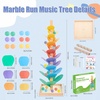image:imageWooden Marble Run Music Tree Marble Run Learning Game Montessori Wooden Color Sorting Toy Birthday Gift for Boys and Girls Ages 38