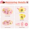 image:imageWooden Tea Sets for Toddlers 35 Tea Party Set for Little Girls 46 Toddler Tea Set with Teacups Dessert Food Items and Tray Birthday Gift for Kids Aged 36