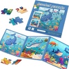 image:imageMagnetic Puzzles for Toddlers 35 75Pieces Travel Toys Animal Jungle Puzzles Ages 46 Educational Learning Magnets Road Car Trip amp Airplane Activities Toys for 3 4 5 6 7 Girls Boys GiftSea