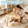 image:imageWooden Activity Table 6in1 Montessori Activity Table for Toddlers Activity Center for Babies Aged 13 Sensory Toys for Boys and Girls 1 Years Old