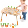 image:imageWooden Activity Table 6in1 Montessori Activity Table for Toddlers Activity Center for Babies Aged 13 Sensory Toys for Boys and Girls 1 Years Old